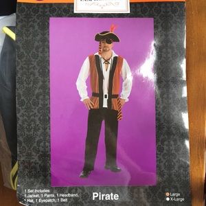 Adult large pirate costume